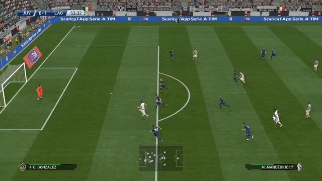 Juventus FC vs LA Galaxy, Juventus Stadium, PC GAMEPLAY, PCGAMEPLAY, PES 2016, Konami смотреть онлайн