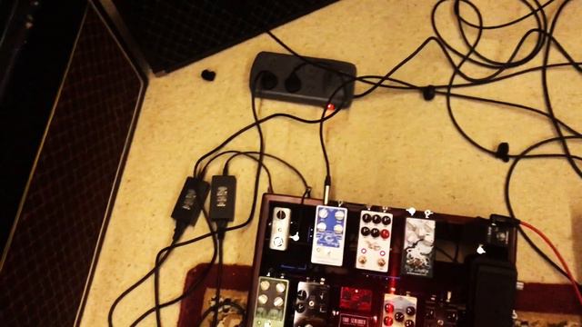 Groves Burst with Greer Amps + Ibanez TS/Earthquaker Westwood stacking смотреть онлайн