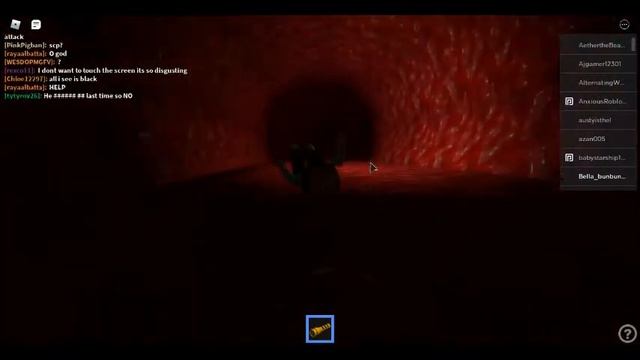 Roblox gaming-this is a scary get eaten game... смотреть онлайн