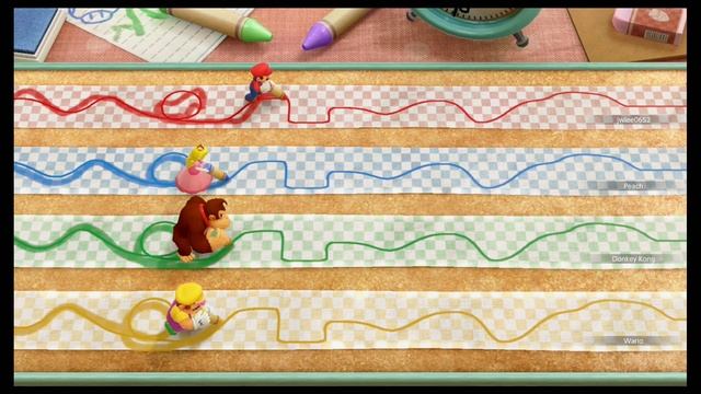 Trace Race MARIO PARTY SUPERSTARS MINIGAMES смотреть онлайн