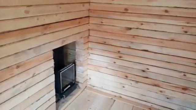 Баня 3х5 из бруса под ключ в Казани смотреть онлайн