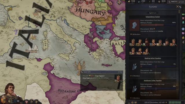 Crusader Kings 3: Holy Roman Restoration: Part 50: Independence Factions Are Scary смотреть онлайн