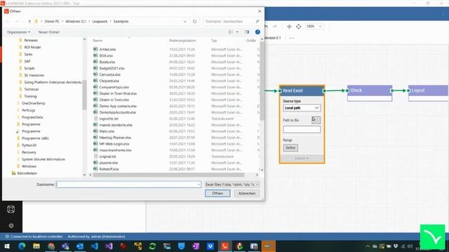 Leapwork für SAP Automatisierung (DE) - 3 Minuten смотреть онлайн