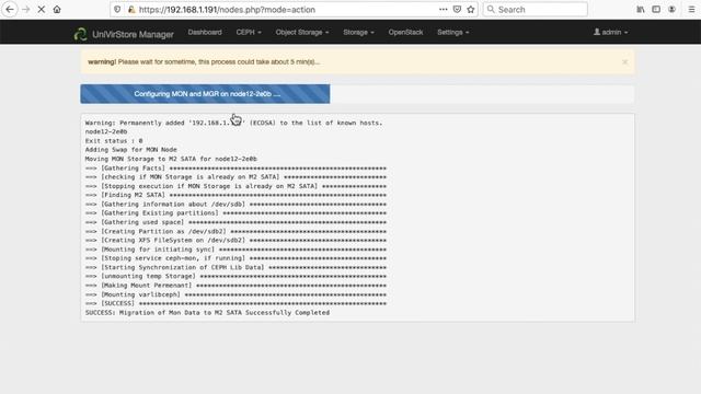 Deploy Ceph Cluster and SUSE Enterprise Storage 6 by Ambedded UVS manager. смотреть онлайн