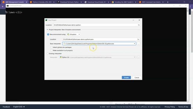 How to Setup environment for developing on AWS using Python смотреть онлайн