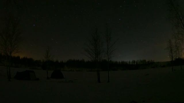 Звёздное небо в Романцевских горах смотреть онлайн