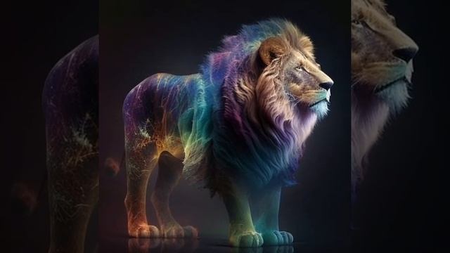 Лев. Превратим Ваше фото и картинки в анимацию 3D! смотреть онлайн