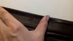 Обработка низа штор с дотачкой.