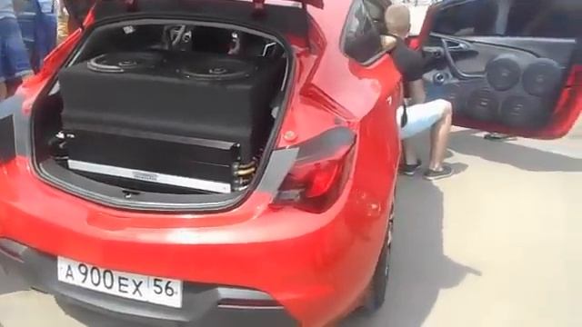 Opel Astra GTC на автозвуке и тюнинге АМТ смотреть онлайн