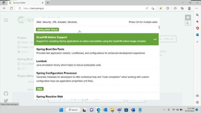 How to create First spring Boot Project || Steps to create project using spring initializer смотреть онлайн