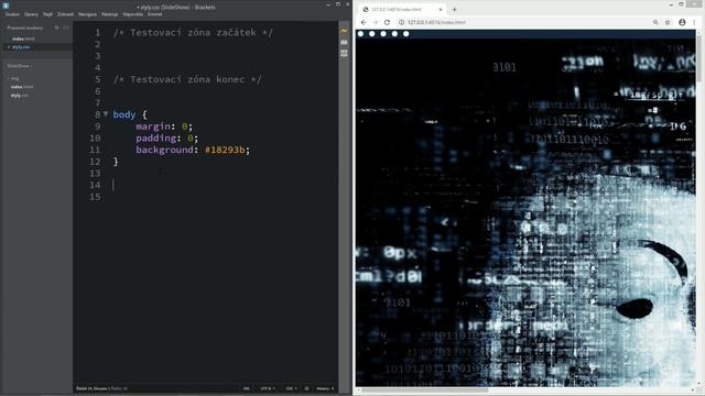 126. Bonus video HTML a CSS - SlideShow: overflow hidden смотреть онлайн