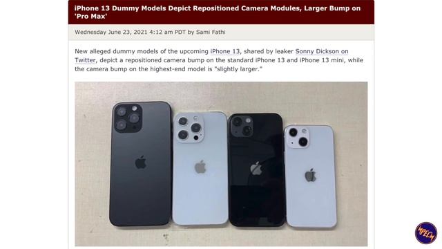iPhone 13 - свежие утечки, характеристики и дата выхода смотреть онлайн