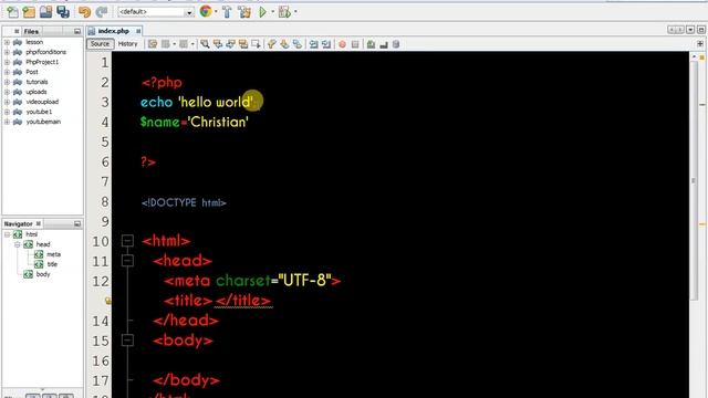 PHP Syntax смотреть онлайн