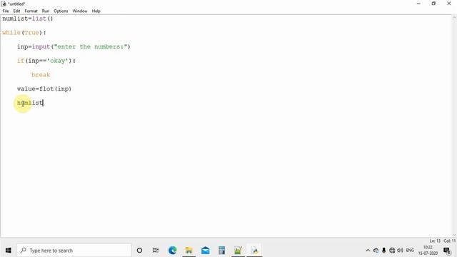 Example program in python / program to take input from the user and return maximum & minimum values смотреть онлайн