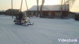 Самодельный Снегоход