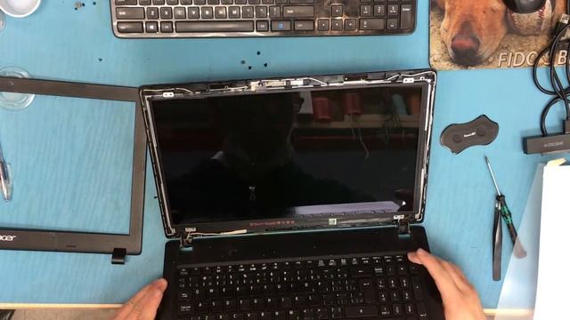 How to replace LCD for Acer Aspire 3 A315 series смотреть онлайн