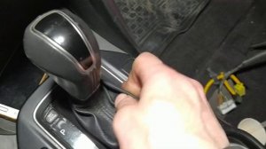 хундай сантафэ снятие ручки акпп