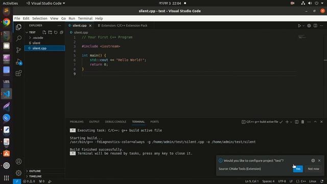 Set Up C++ Development With Visual Studio Code on Ubuntu 22 04 | VSCode C++ Development Basics смотреть онлайн
