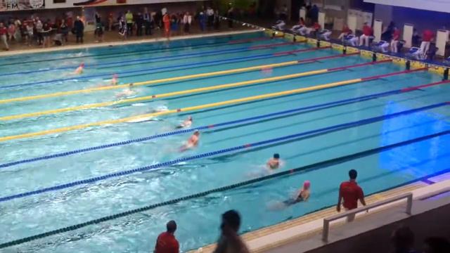 Чемпионат и Первенство Москвы Март 2014 Безгубова А 3 дорожка 100м брасс смотреть онлайн