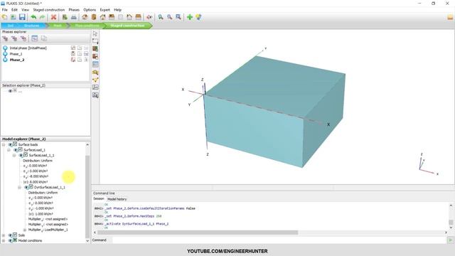 Plaxis 3D V20: Chapter 8 Dynamic Analysis of a Generator on an Elastic Foundation смотреть онлайн