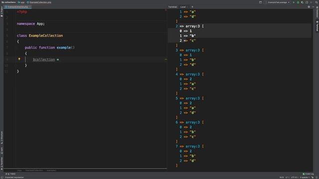 crossJoin | Laravel Collections смотреть онлайн
