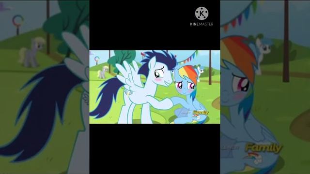 Май литл пони любовь Соарин и Радуга Деш???? смотреть онлайн