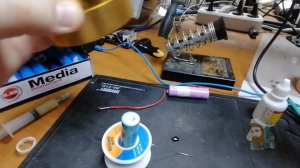 Припой, флюс для18650 или как легко паять Аккумуляторы