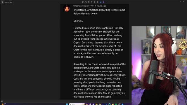 Crystal Dynamics Backpedal on Man Face Unified Lara Croft Reveal смотреть онлайн