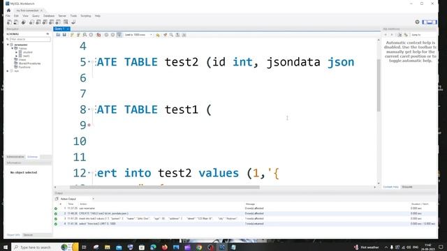 How to insert JSON data into Mysql Workbench by using Query in 2 ways tutorial смотреть онлайн