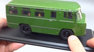 Наши Автобусы: масштабная модель армейского автобуса АС-38 Start Scale Models by Modimio Engineerin