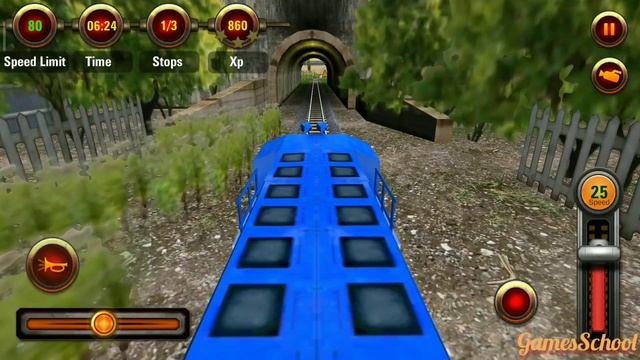 Train Racing Simulator 3D - Train Game - 2018 (Level 7) смотреть онлайн