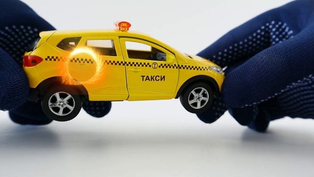 Модель Renault Kaptur "Такси" от Технопарка смотреть онлайн