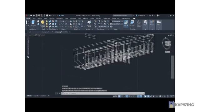 3d hull draw by tracing lines plan in autocad смотреть онлайн