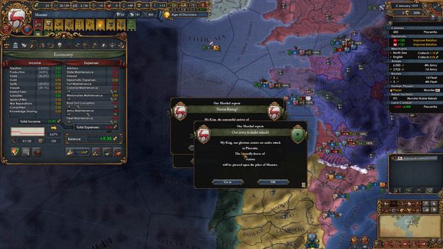 Playing EU IV - Player Achievement Run - The Irish Exodus part 11 смотреть онлайн