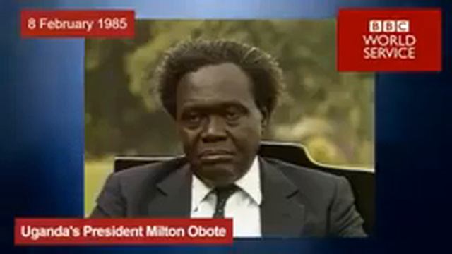 MILTON OBOTE DISCRIBING MUSEVENI