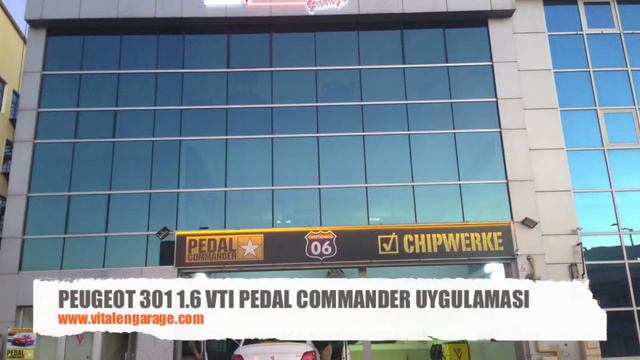 Peugeot 301 1.6 vti Pedal Commander Uygulaması смотреть онлайн