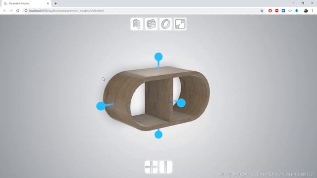 Interactive Parametric Models in WebGL смотреть онлайн