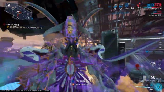 Warframe sortie - LVL 100 Raptors - Titania Prime смотреть онлайн