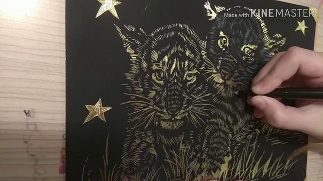 Гравюра little animals. смотреть онлайн