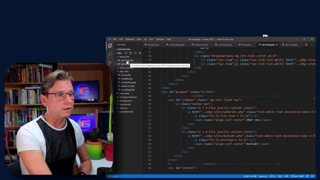 Bootstrap: von der Navbar zum Content einfach erklärt | PHP, Tutorial 5/6 (deutsch) смотреть онлайн