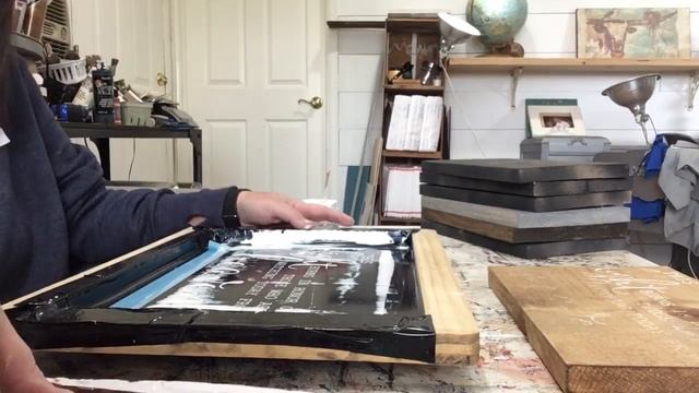 How to Screen Print on Wood смотреть онлайн