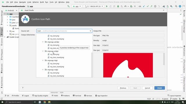 Creating launcher icon for android app смотреть онлайн