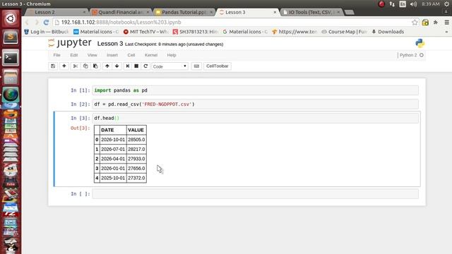 Data analysis with python and Pandas - File Read, Write Tutorial 3 смотреть онлайн