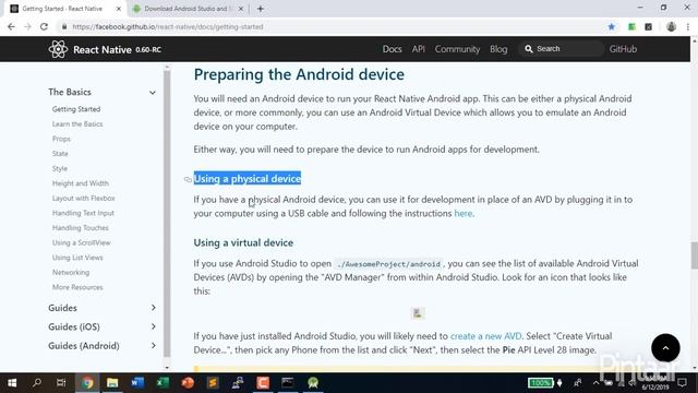Hello world dan basic debugging REACT NATIVE смотреть онлайн