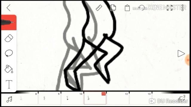 How to make simple animation - walk cycle (flipaclip) смотреть онлайн