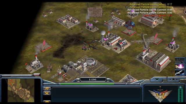 c&c generals zero hour shockwave | super weapon vs laser смотреть онлайн