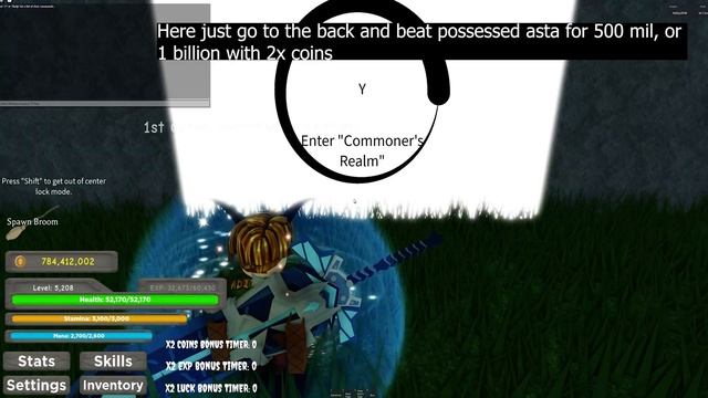 How To Get 1 Billion Coins! (EASY!) | Black Clover Kingdom Grimshot Roblox смотреть онлайн