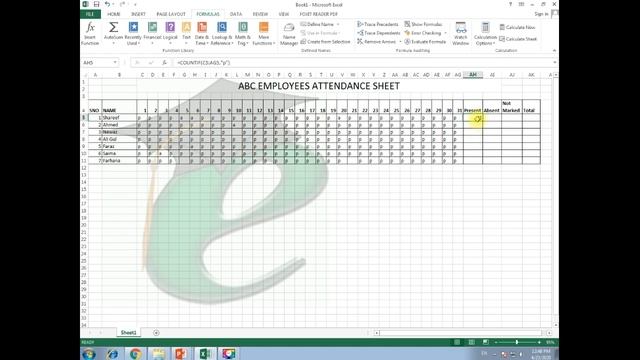 Microsoft Office Excel Lecture 10 | Working with CounIf Function in Excel смотреть онлайн