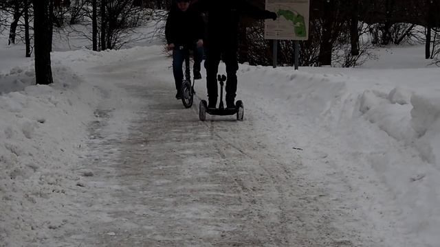 Xiaomi Qicycle Первая поездка | Test drive | смотреть онлайн