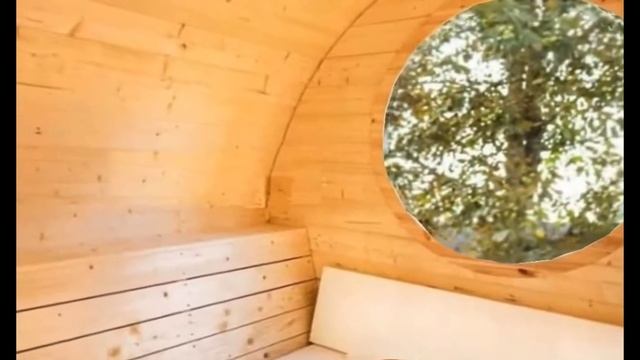 Баня Танк в панорамным стеклом в парной смотреть онлайн